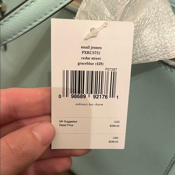 Kate Spade Mint Blue Satchel - Picture 6 of 6
